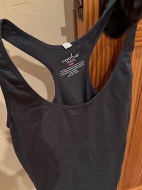 Coobie Gray Seamless Racerback Tank